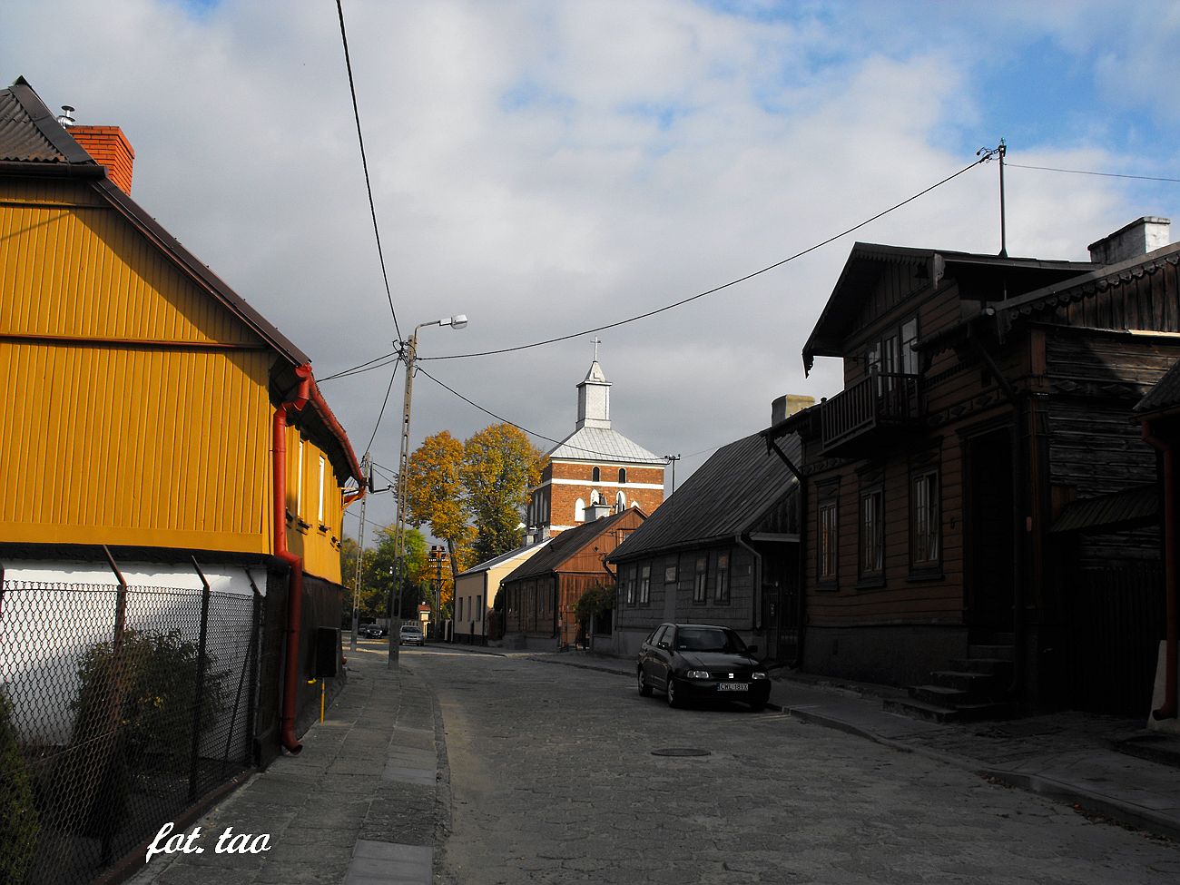 Bardzo dawna nazwa tej ulicy to Zamczysko, dzi Benedyktyska, bardzo lubiana przez fotografw i filmowcw, 12.10.2014 r.