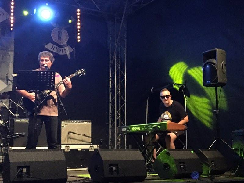 Koncert zespou WE PLAY BLUES podczas VIII Szlifowego Zlotu w Bledzewie, 26.08.2016 r.