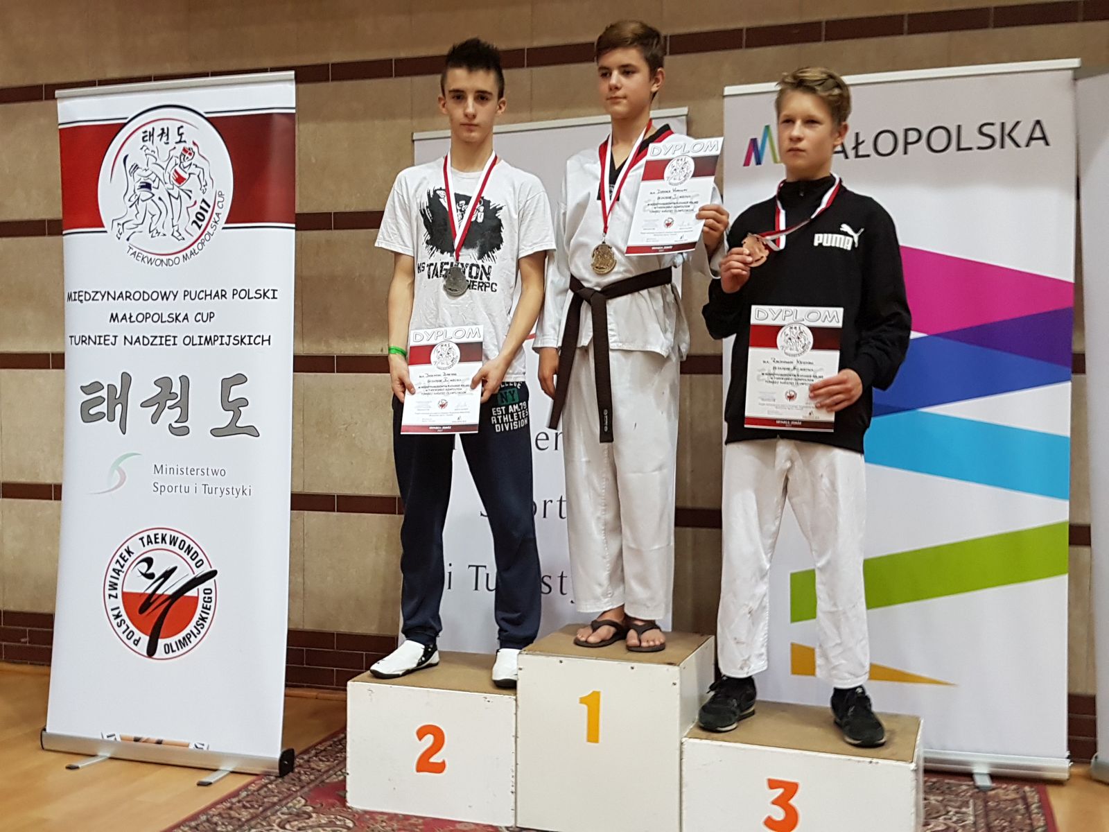 Puchar Polski w Taekwondo Olimpijskim Małopolska Cup, 21.10.2017 r.