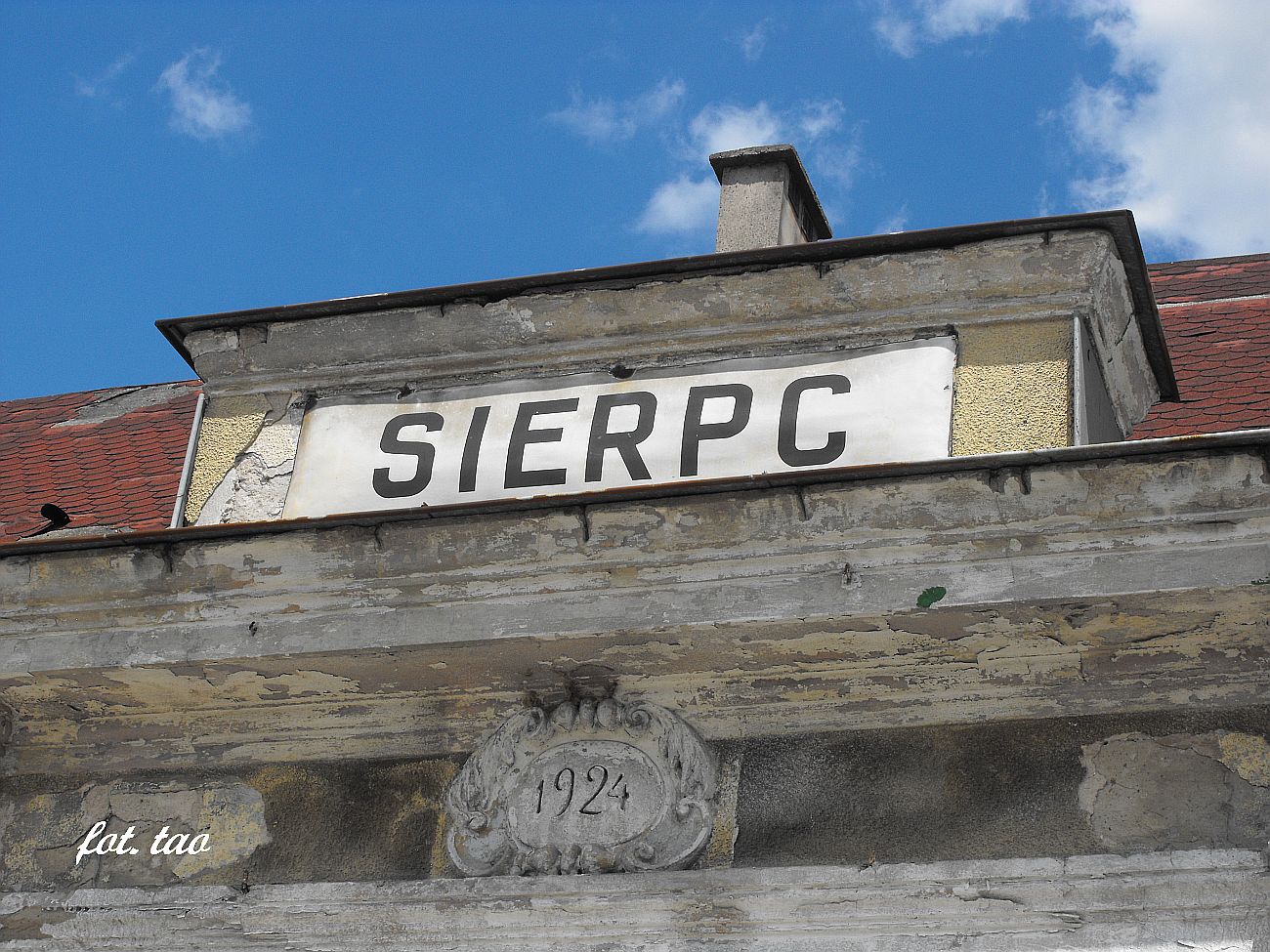 Stacja Sierpc. 2014-1924=90 - to już tyle lat. Pamiętamy, ale czy 