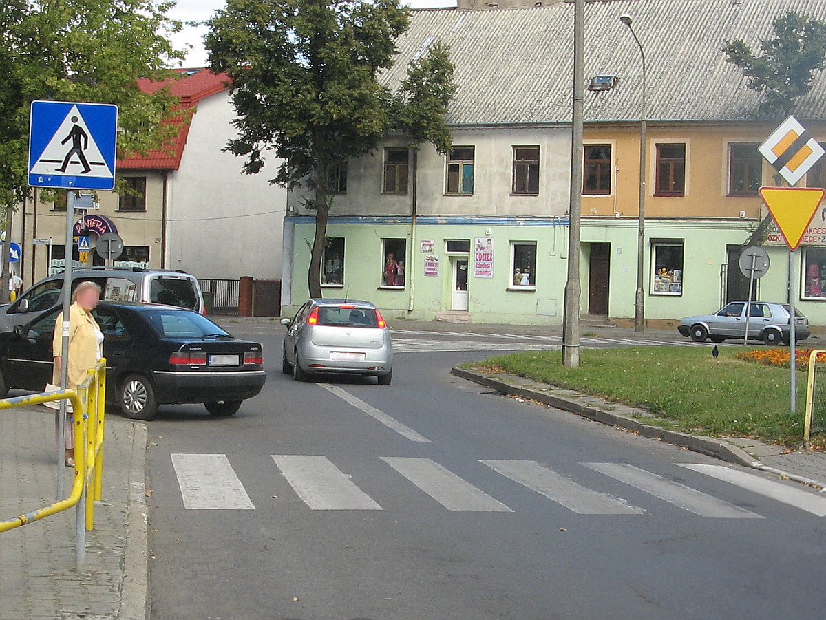 Skrzyowanie ulic Braci Tuodzieckich i Pockiej