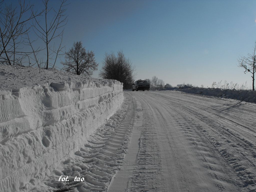 Droga z Kwana do Miobdzyna, 24.01.2010 r.