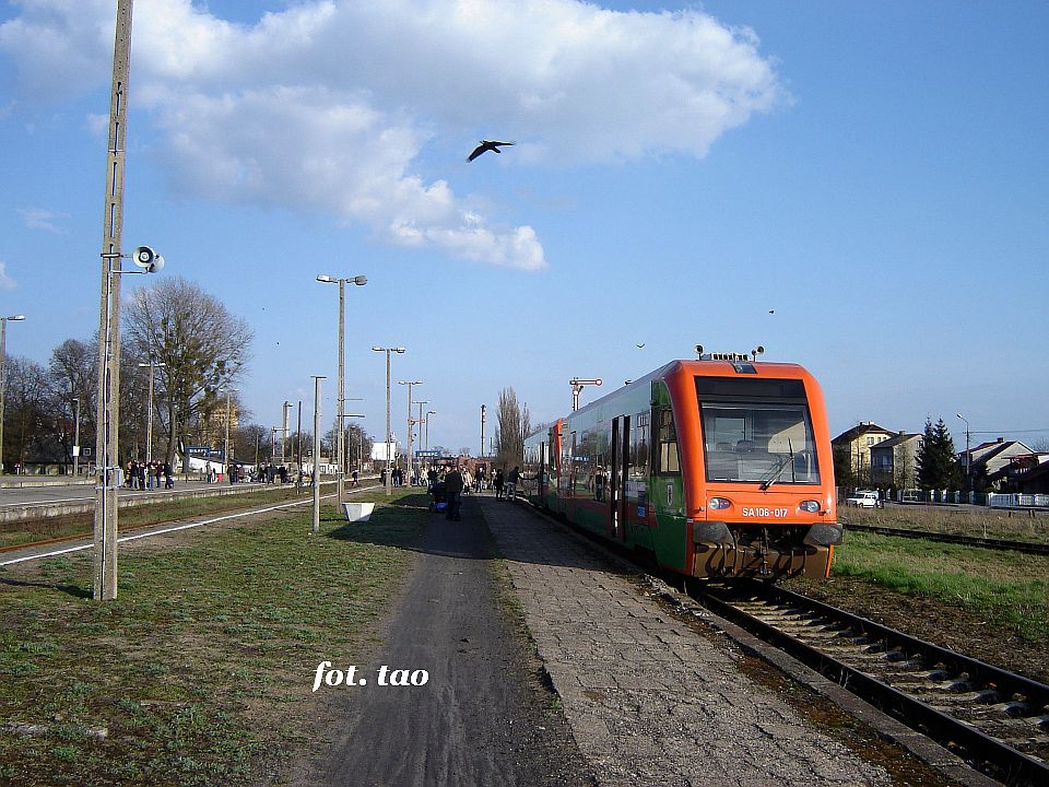 Na stacji w Sierpcu, 13.04.2008 r.