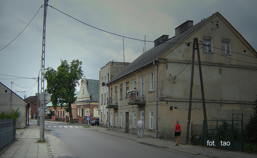 Widok na koci w. Ducha z ulicy Wojska Polskiego, wrzesie 2008 r.