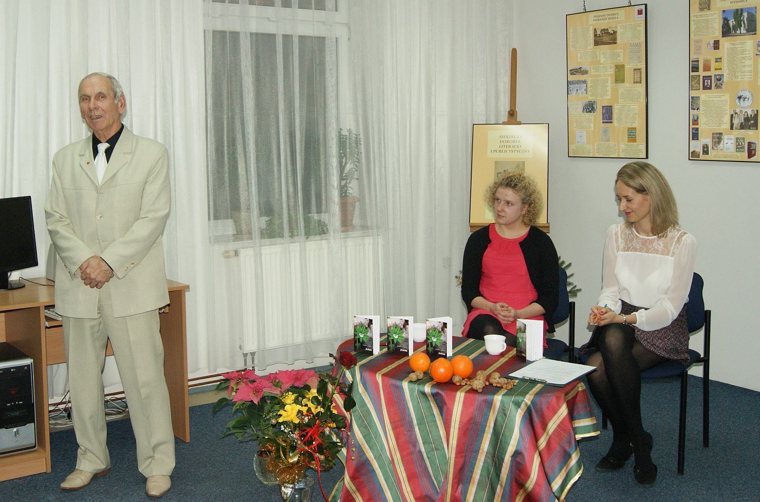 Sowa uznania dla Oli wyrazi te wiceprze­wodniczcy  Rady Miejskiej Kazimierz Czermiski.