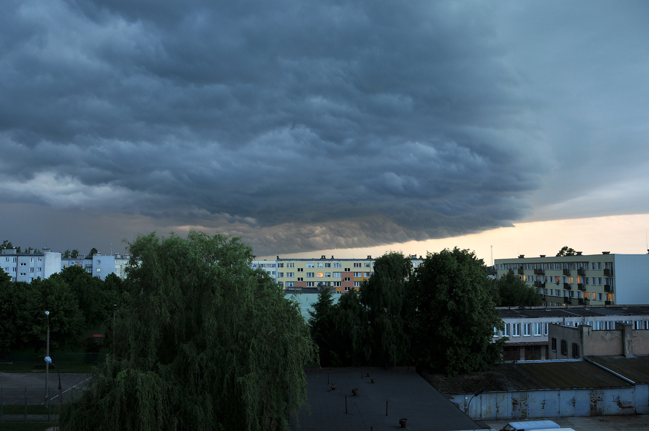 Chmury nad Sierpcem, 30.05.2013 r.