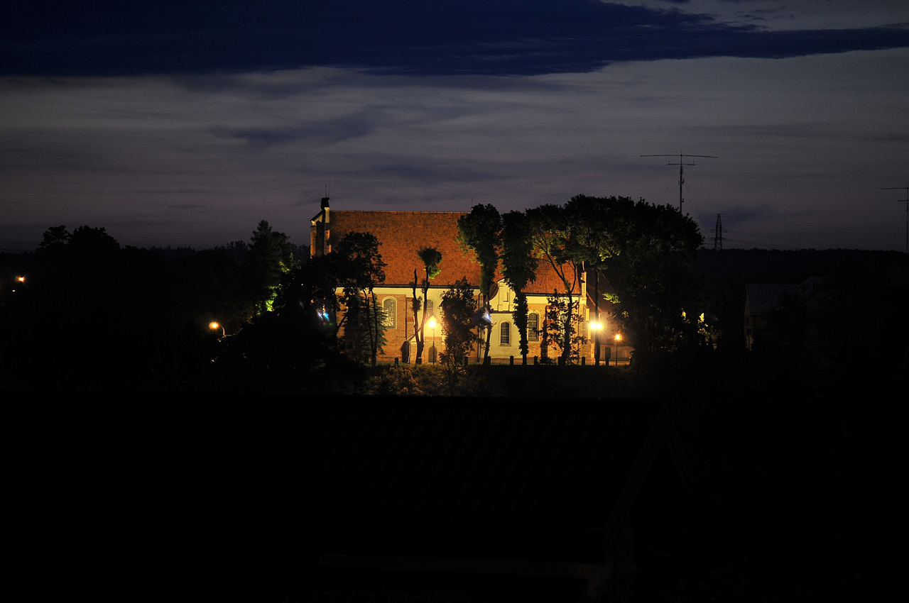 Klasztor nocą, 12.06.2013 r.