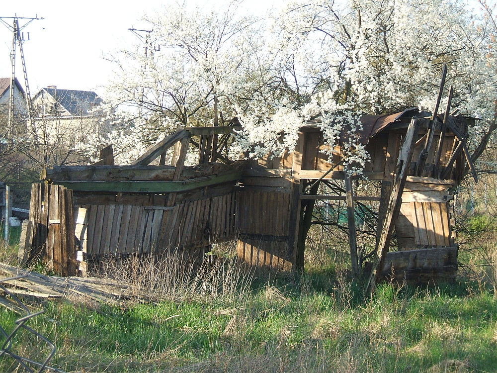 Kirkut - dom przedpogrze­bowy  - stan kwiecie 2008 r.