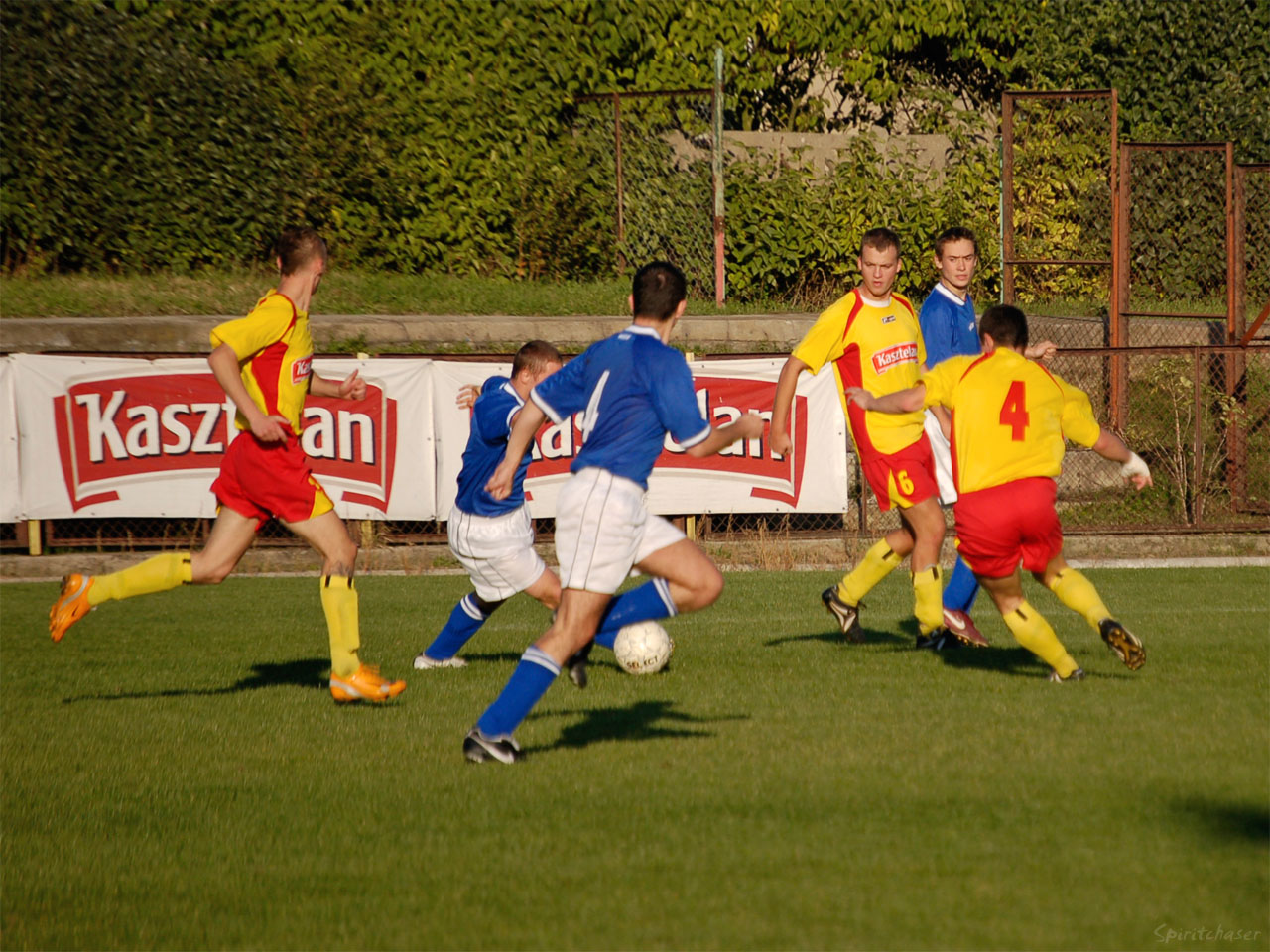 Mecz Kasztelan Sierpc - Zorza Szczawin, 27 wrzenia 2008, wynik 6:1