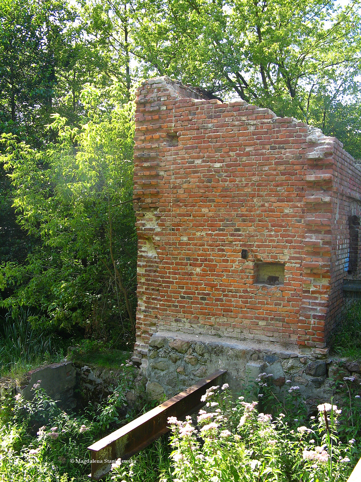 Ruiny dawnego myna w Mieszczku