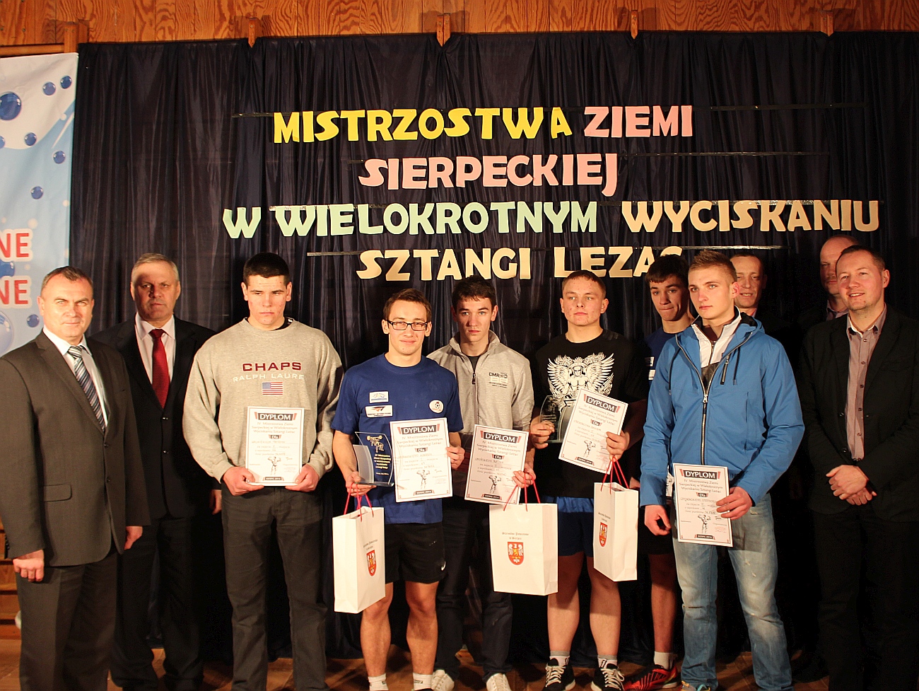 IV Mistrzostw Ziemi Sierpeckiej w Wielokrotnym Wyciskaniu Sztangi Lec, 6.02.2014 r.