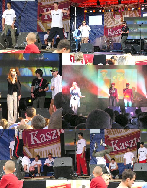 ...atrakcji imprezy cig dalszy - braek-dance­'owcy z Domu Kultury, Re Europy, Kasia Klich.