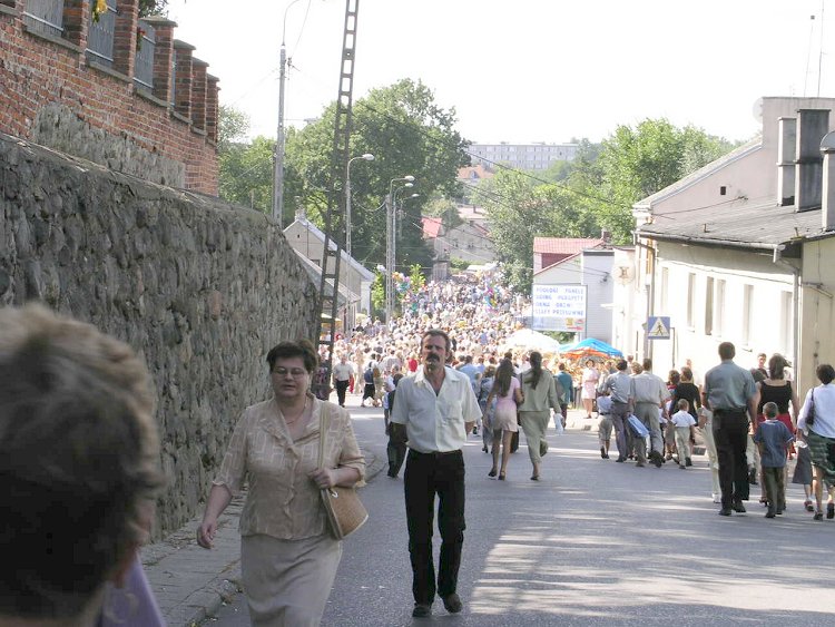 ul. Wojska Polskiego, widok od strony ulicy Kociuszki