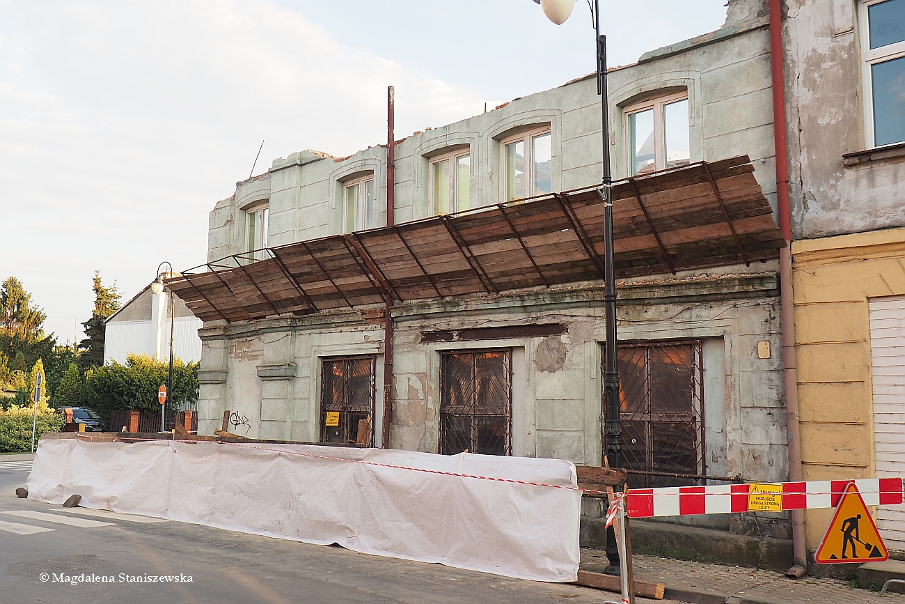 To już ostatnie chwile starej drukarni w Sierpcu przy ulicy Biskupa Floriana, 24.09.2015 r.