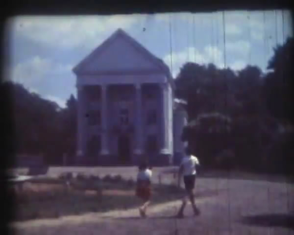 Kadr filmu z 1967 roku ukazujący dawny Sierpc.