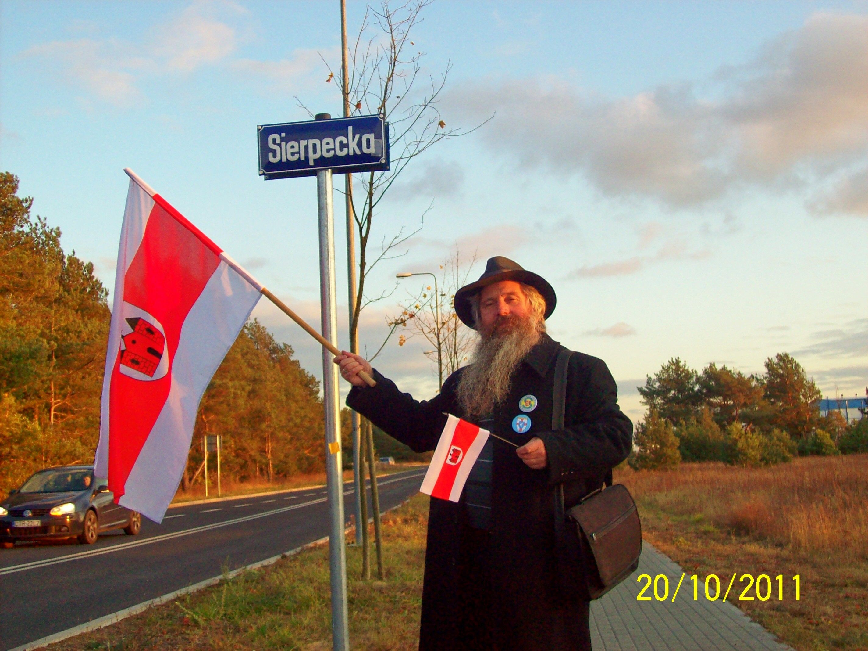 Paweł Bogdan Gąsiorowski - prezes Konfraterni Sierpeckiej w Bydgoszczy, 20.10.2011 r.