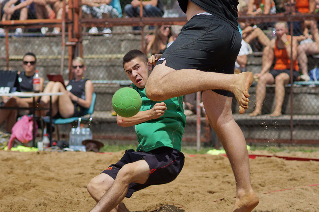 Turniej Piłki Ręczne­j Plażowej, 14.07.2012 r.