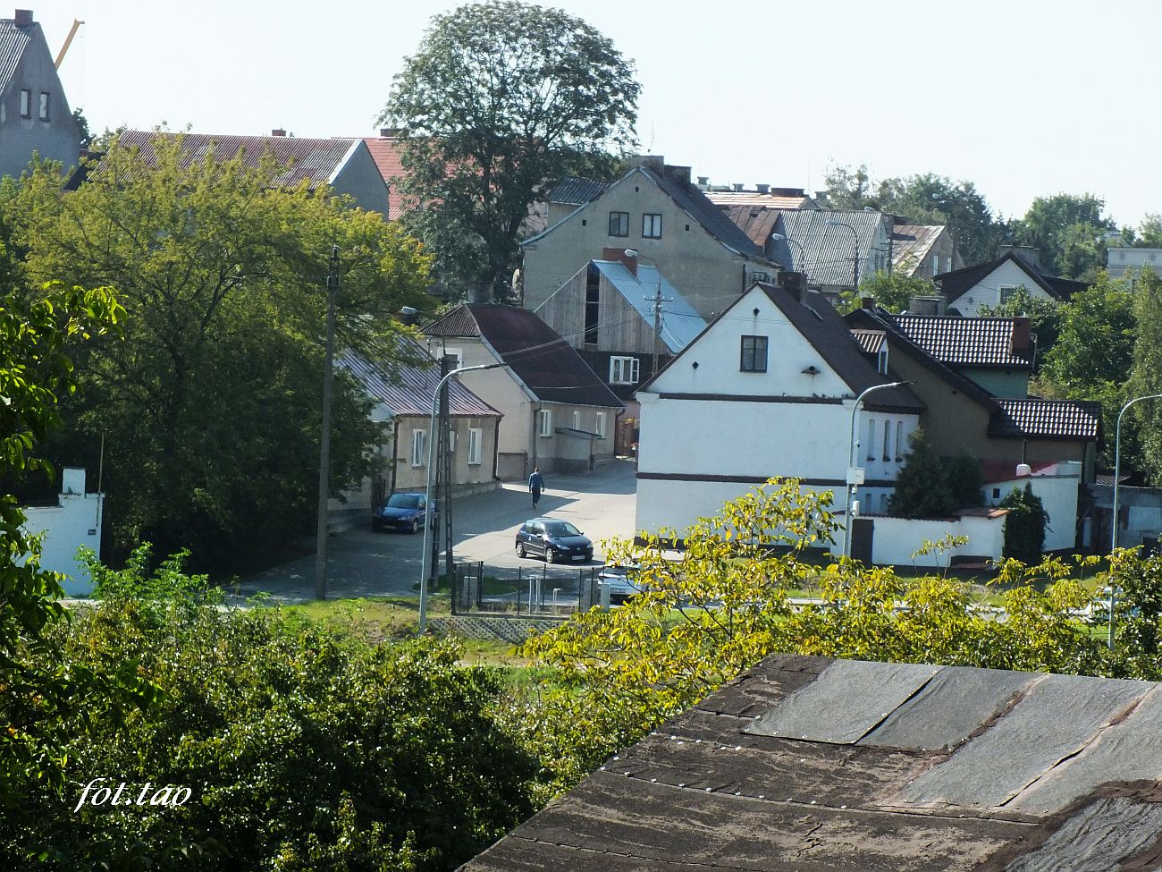 Widok z ulicy Żwirki i Wigury na ulicę Św. Wawrzyńca, wrzesień 2021 r.