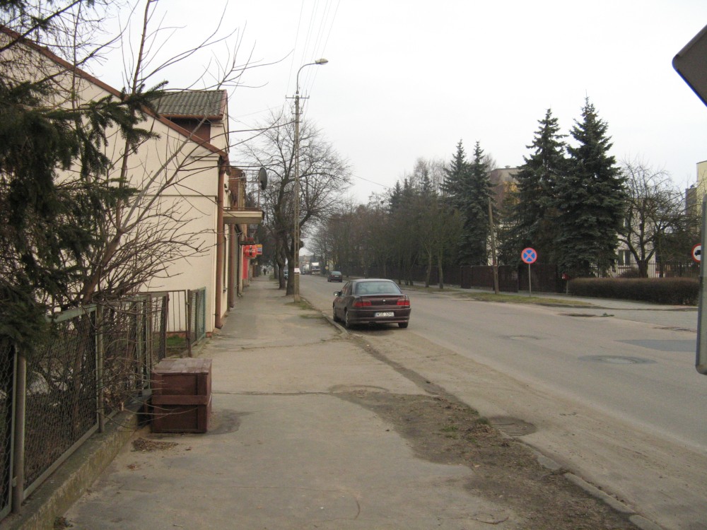 Ulica witokrzyska (w pobliu Browaru)